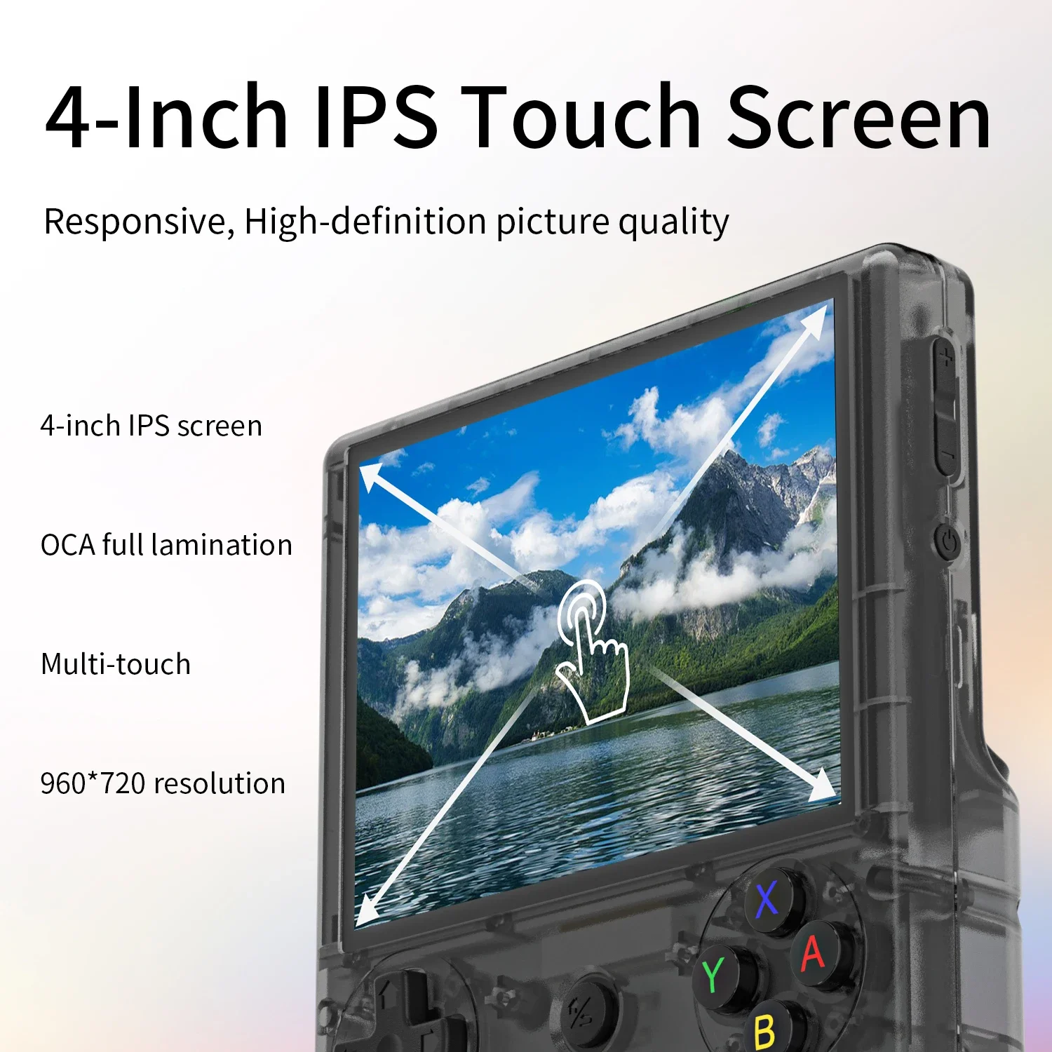 Anbernic RG406V  Handheld Game Console with 4-Inch IPS Touch Screen Android 13 System WiFi Communication, video game console