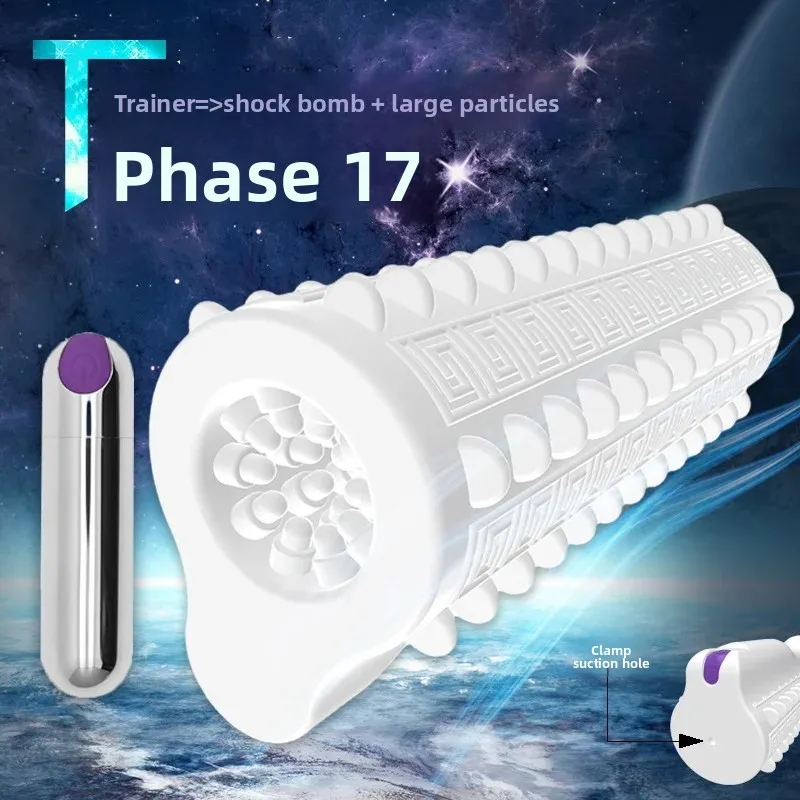 الموزه واقعية للرجال دمية بفرج حقيقي المهبل تردد الاهتزاز القضيب محفز الكبار ممارسة التحمل الجنس لعب للرجال