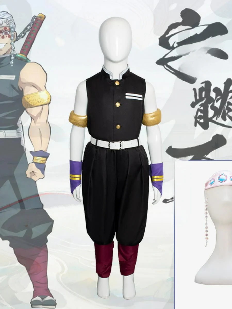 

Новый детский костюм на Хэллоуин, истребитель демонов, десять дюймов, Tenma, косплей, полиэфирная ткань, зимняя коллекция