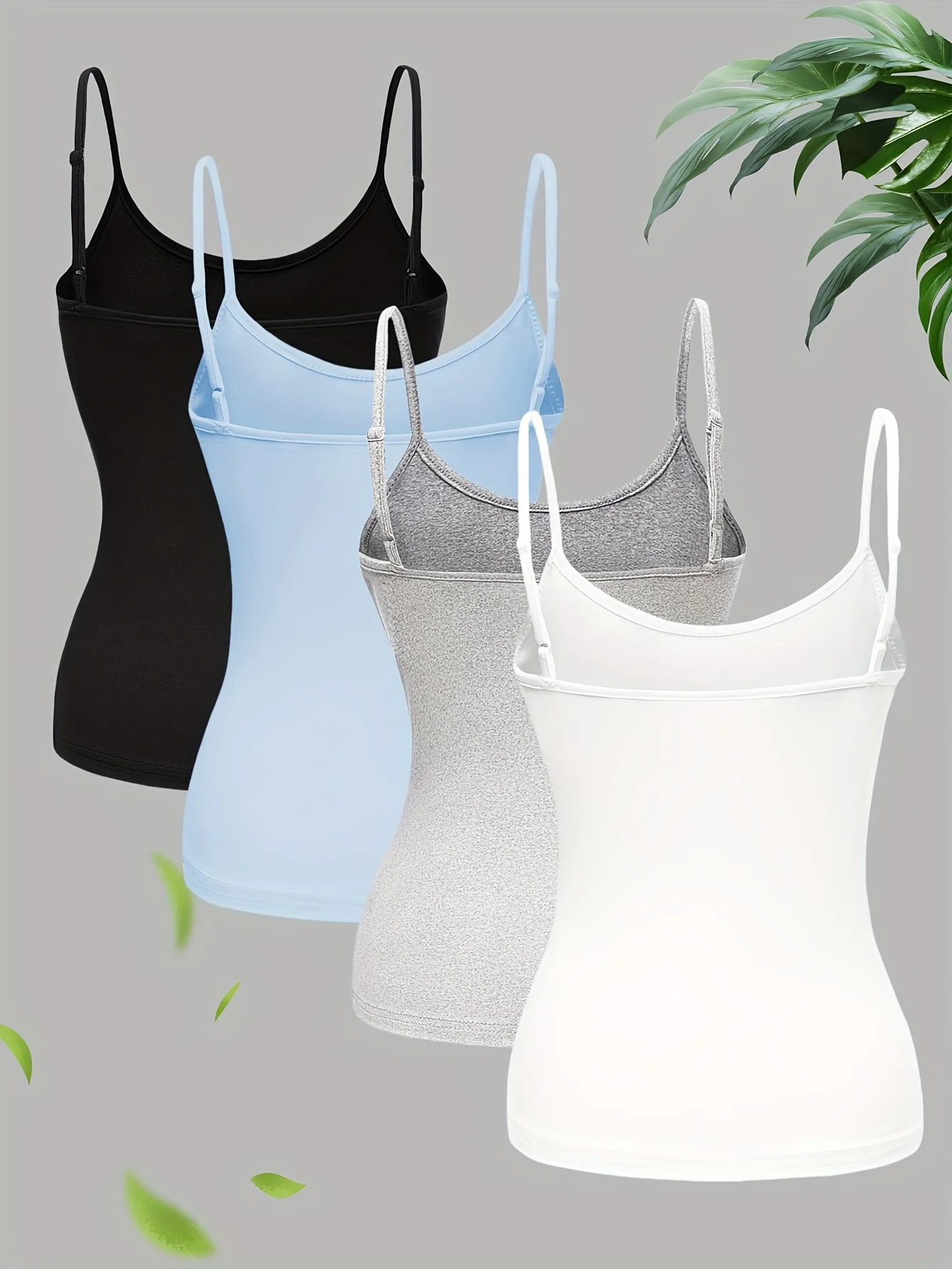 Nova moda casual de tamanho grande blusas femininas com decote halter conjunto de quatro peças