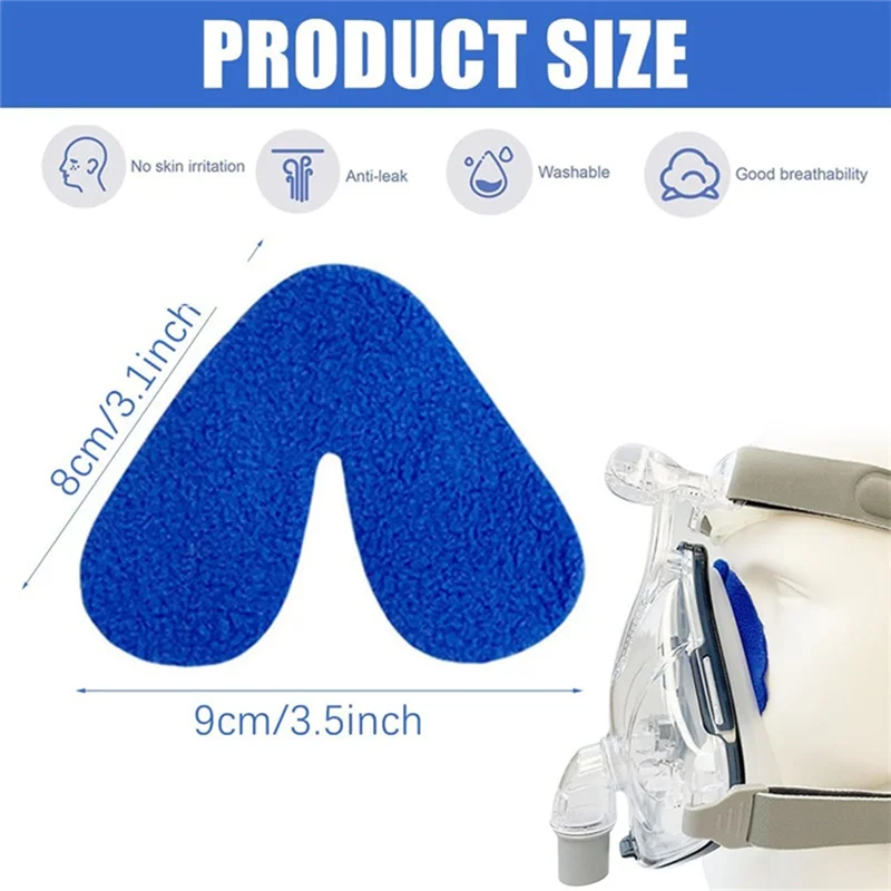 PORK-CPAP Носоупоры, антиотступательные амортизирующие носовые пластыри для маски CPAP, подушечки для носа, апноэ во сне, маска, подушечки для носа, анти-давление Pa
