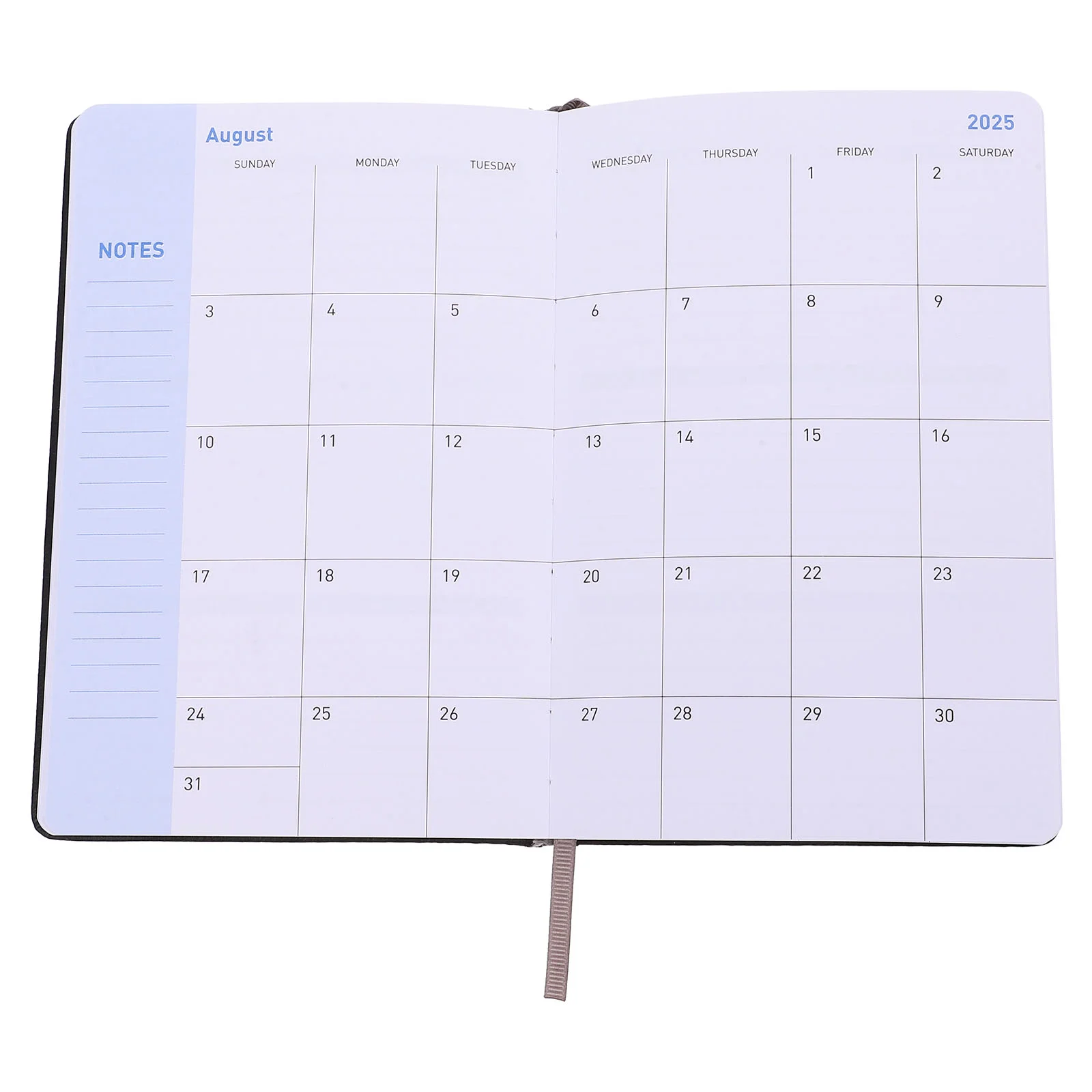 Notebook The Office Schedule Notepad Planning Handbook Planner Wear-resistant Aluminum Alloy Student 2025-2026 English Agenda