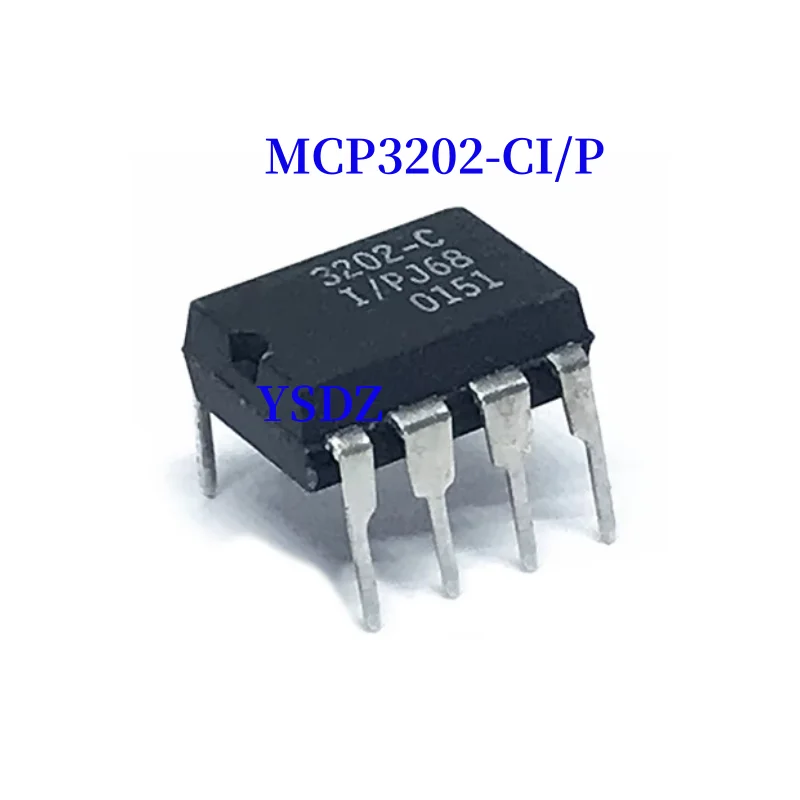 5pcs/lot MCP3202-CI/P 3202-C MCP3202-C MCP3202-CI New Original Genuine Ic