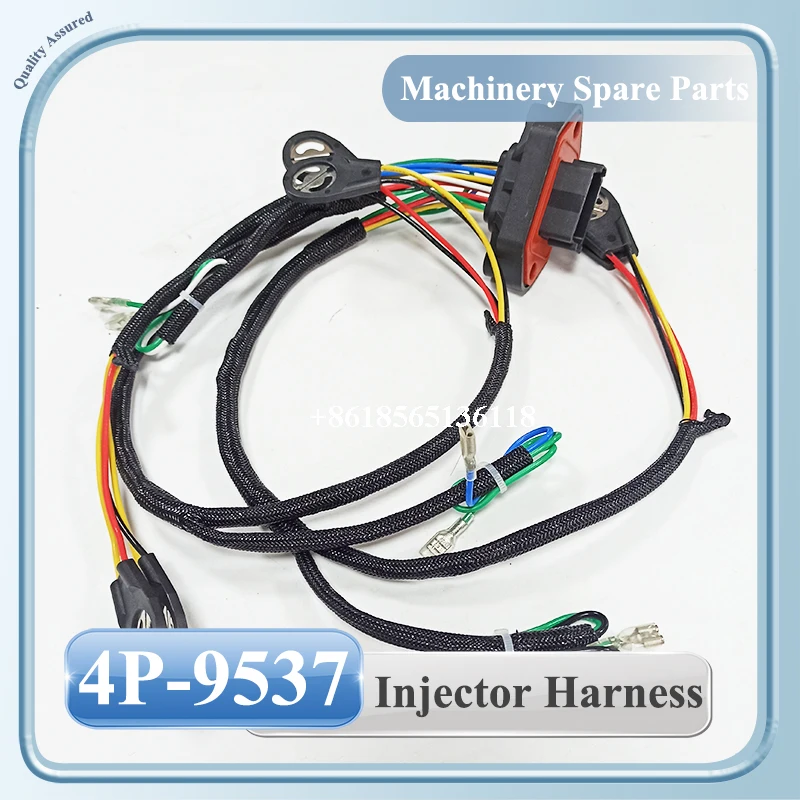 

Fuel Injector Wiring Harness 4P-9537 4P9537 For Engine 3176B 3176C 3196 Excavator 345B 365B Wire Harness