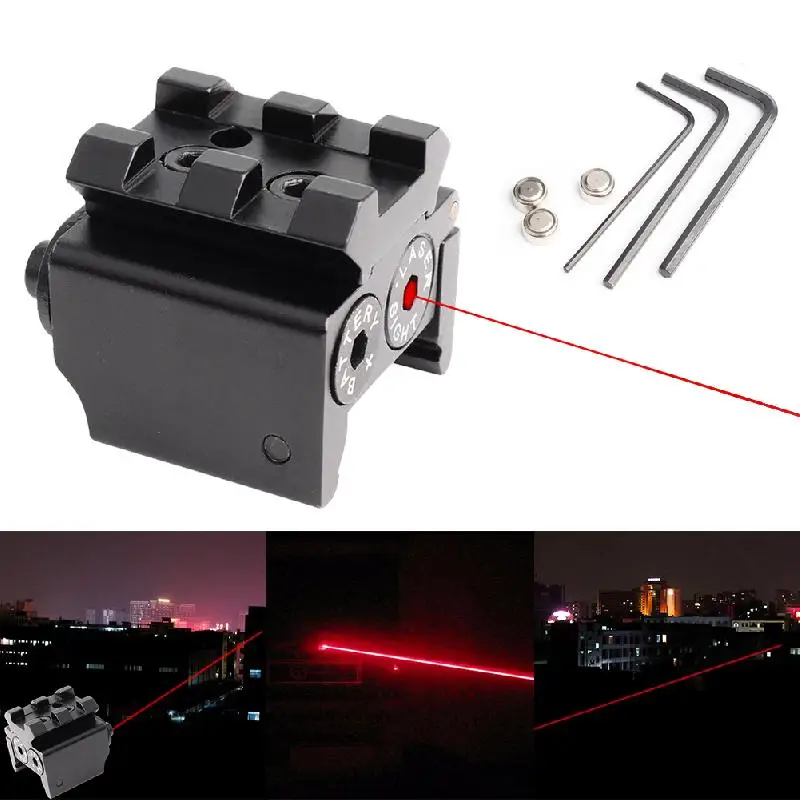 Red Dot Laser Sight Professional Rangefinder Infrared Collimator Digital Ruler Measure Device Test Tool Infrared Distance Meter