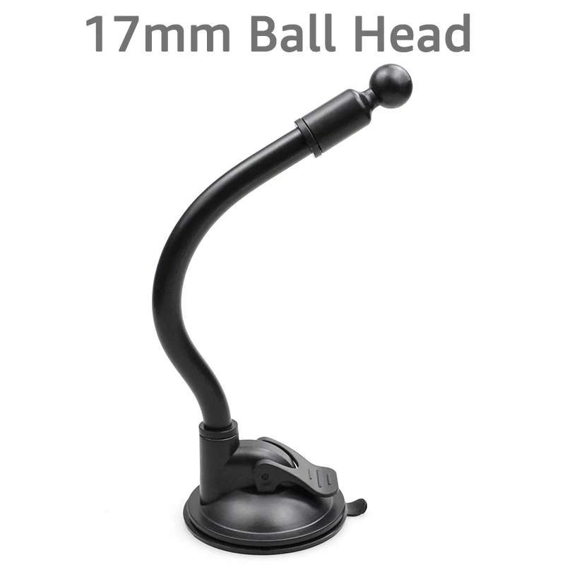 Auto Telefoon Mount Zuignap Vervanging 17Mm Kogelkop Basis Voor Auto Dashboard Mobiele Telefoon Houder Stand Accessoires Lange Arm