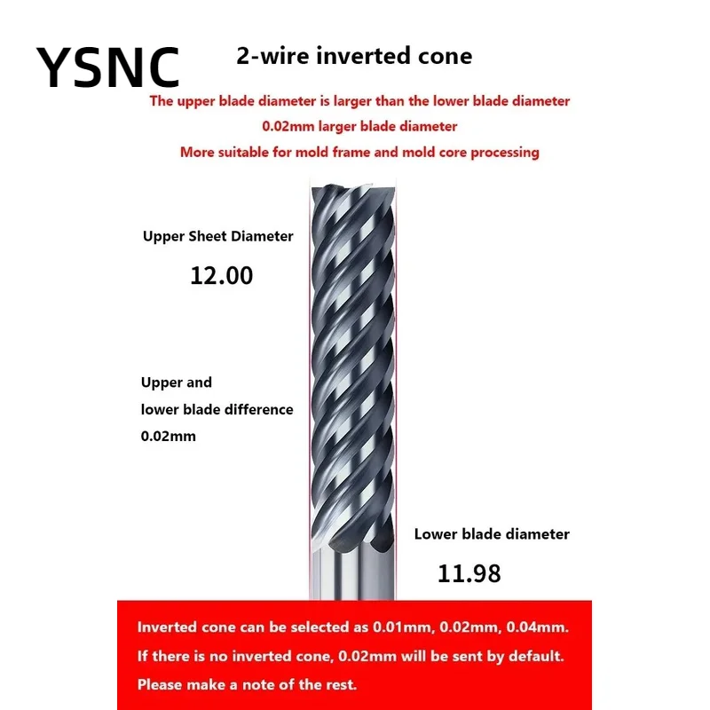 HRC65 6 flute carbide end mill 6 tooth tungsten steel mill 6 8 10 12 16 mm 60L 75 100 150L long CNC finishing milling cutter
