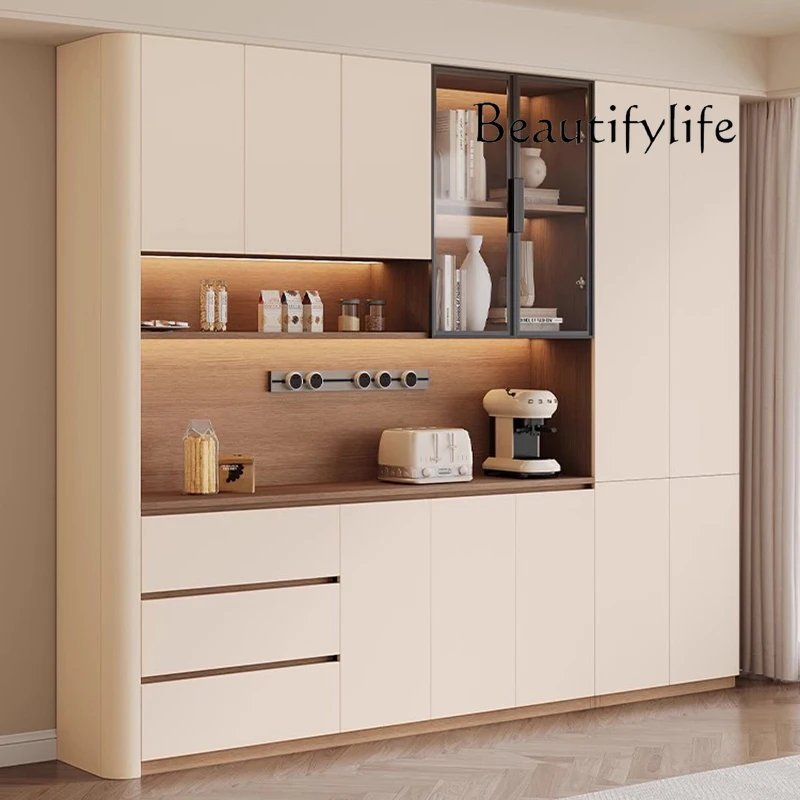 

Multifunctional Wood Wine Cabinet Partitions Designer Nordic Bar Cabinet Tequila Vino Decoration Placards Ouverts Club Furniture