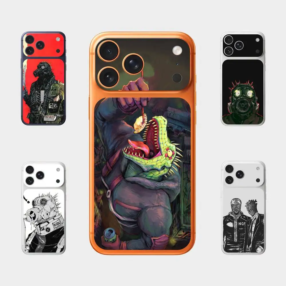 

Anime Figure K-Kaiman Back Cover Decal Protective Sticker For Iphone 17 Pro Max Skin Sticker Back Protective Decorative Stickers