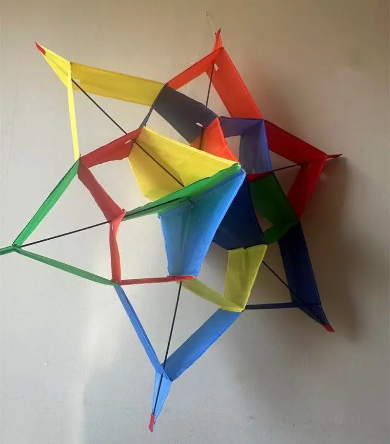 Grand cerf-volant 3d, ligne de cerf-volant, cerf-volant en nylon ripstop pour enfants, roue de cerf-volant weifang, usine de cerf-volant professionnel, jeu amusant en plein air