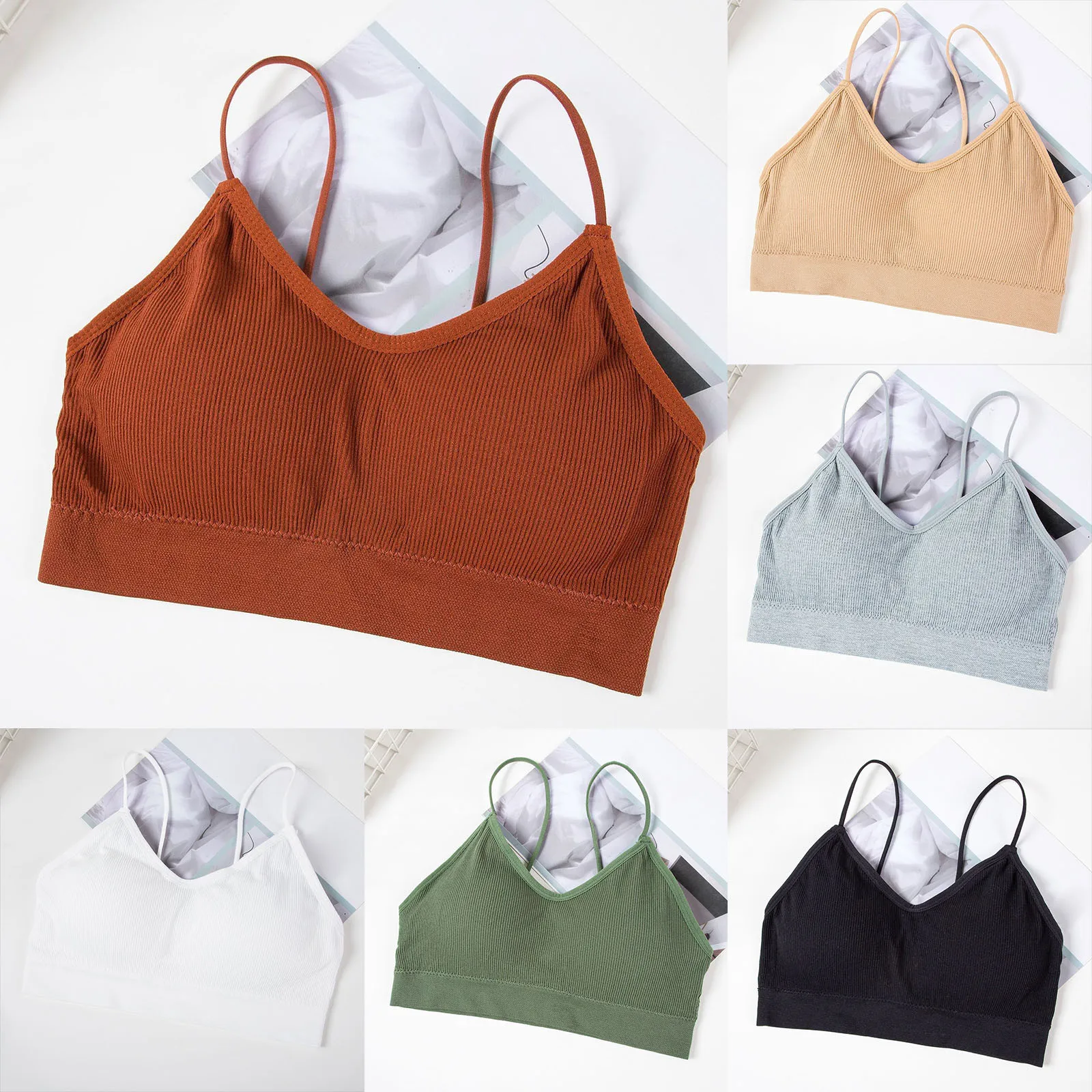 

Cotton Bras For Women Seamless Bra Comfort Underwear Top Female Brassiere French Bralette Padded Triangle Bra Sexy Lingerie