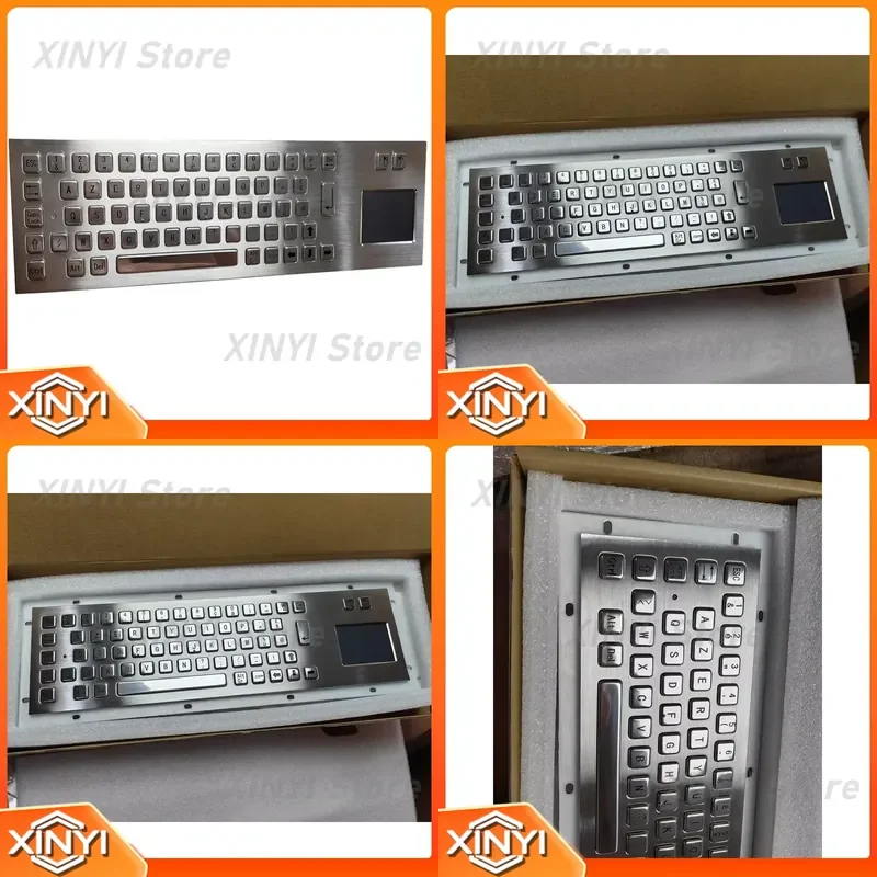 for DSP USB Connector French Metal Keyboard With Touchpad