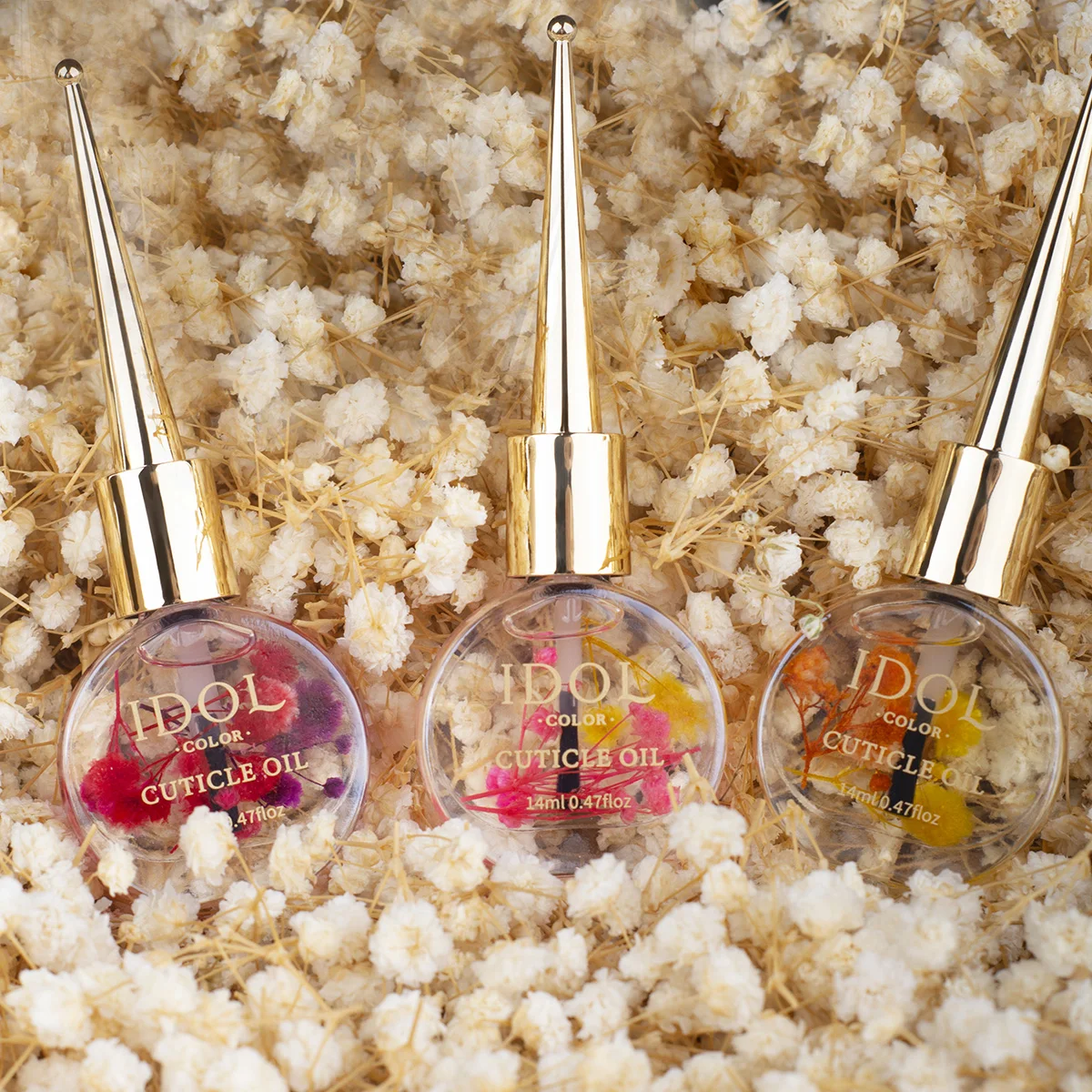 IDOL COLOR Nagel- und Nagelhautöl, macht Nagelhaut weich, repariert Trockenheit und Rauheit, Nagelpflege-Essentials |   Elegante Verpackung