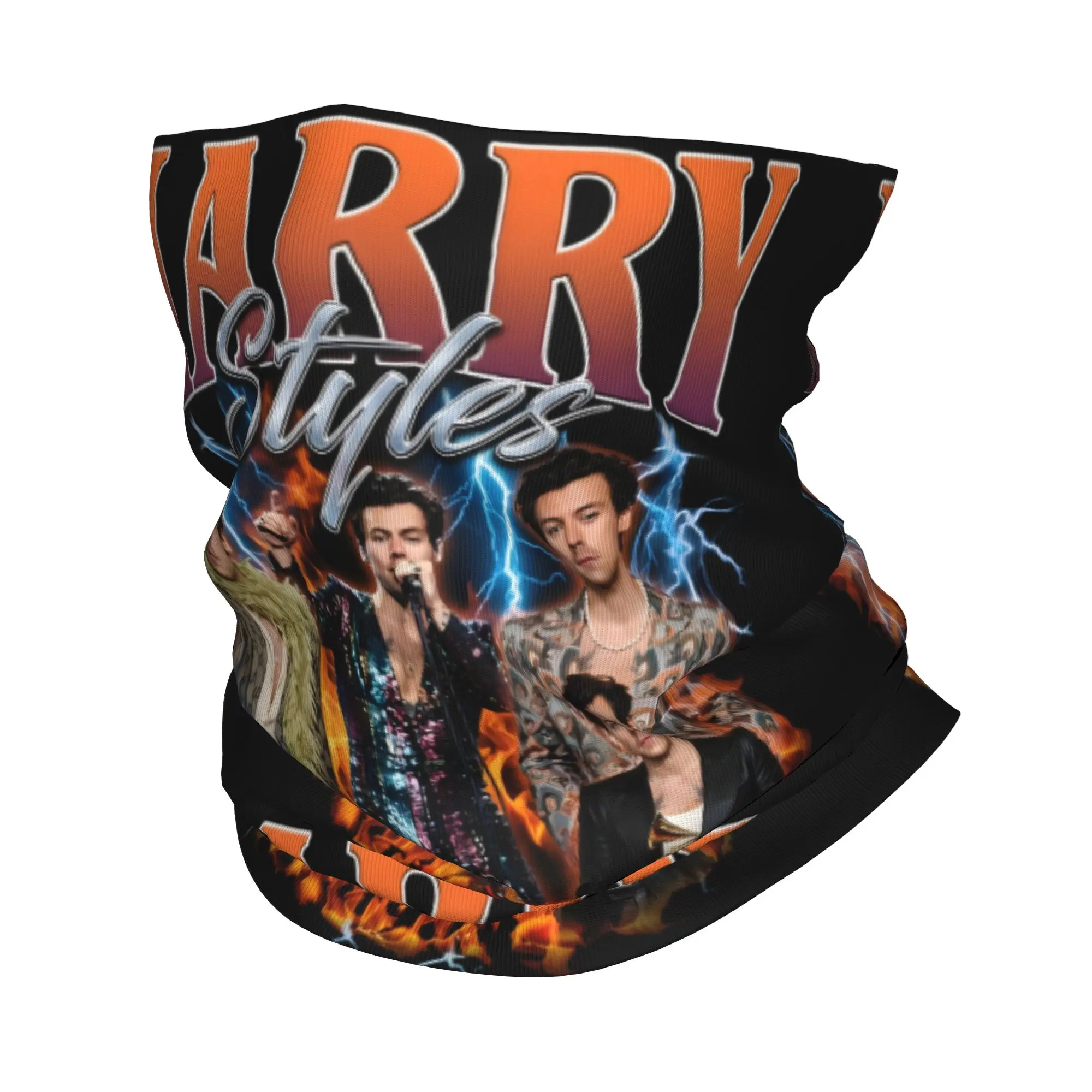 Kiss All The Time Disco Occasionall Harrys Music Styles Bandana Winter Neck Warmer Wrap Face Scarf for Ski  Gaiter Headband