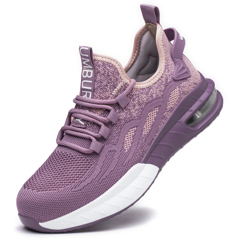 Veiligheidsschoenen voor dames Werklaarzen met stalen neus Ademende lekbestendige sportwerksneakers Comfortabele veiligheidslaarzen voor de constructie