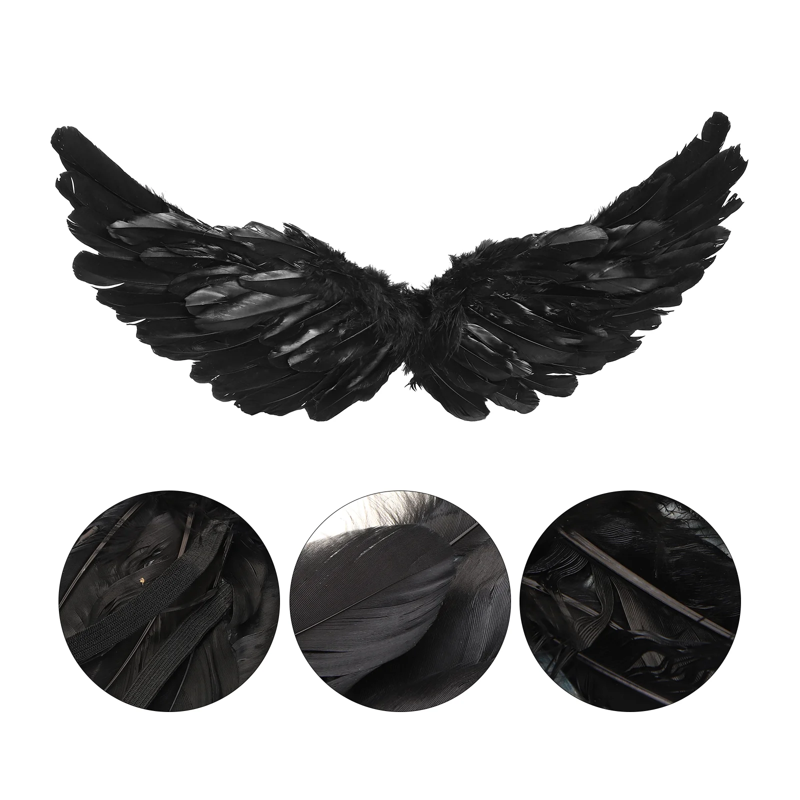 

Angel Wings Children Dress for Cosplay Photo Artificial Halloween Stage Performance Props Women's Large Fairy
