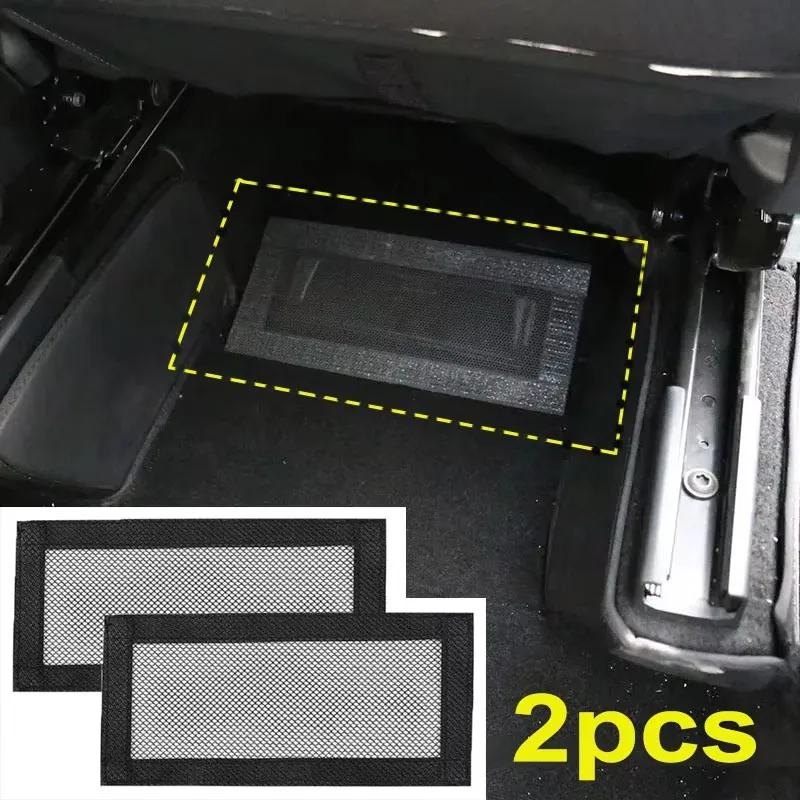 

Air Outlet Cover For Tesla Model 3 Y Under Seat Anti-Blocking Dust Protective Net Car Styling Interior Modification Accessories