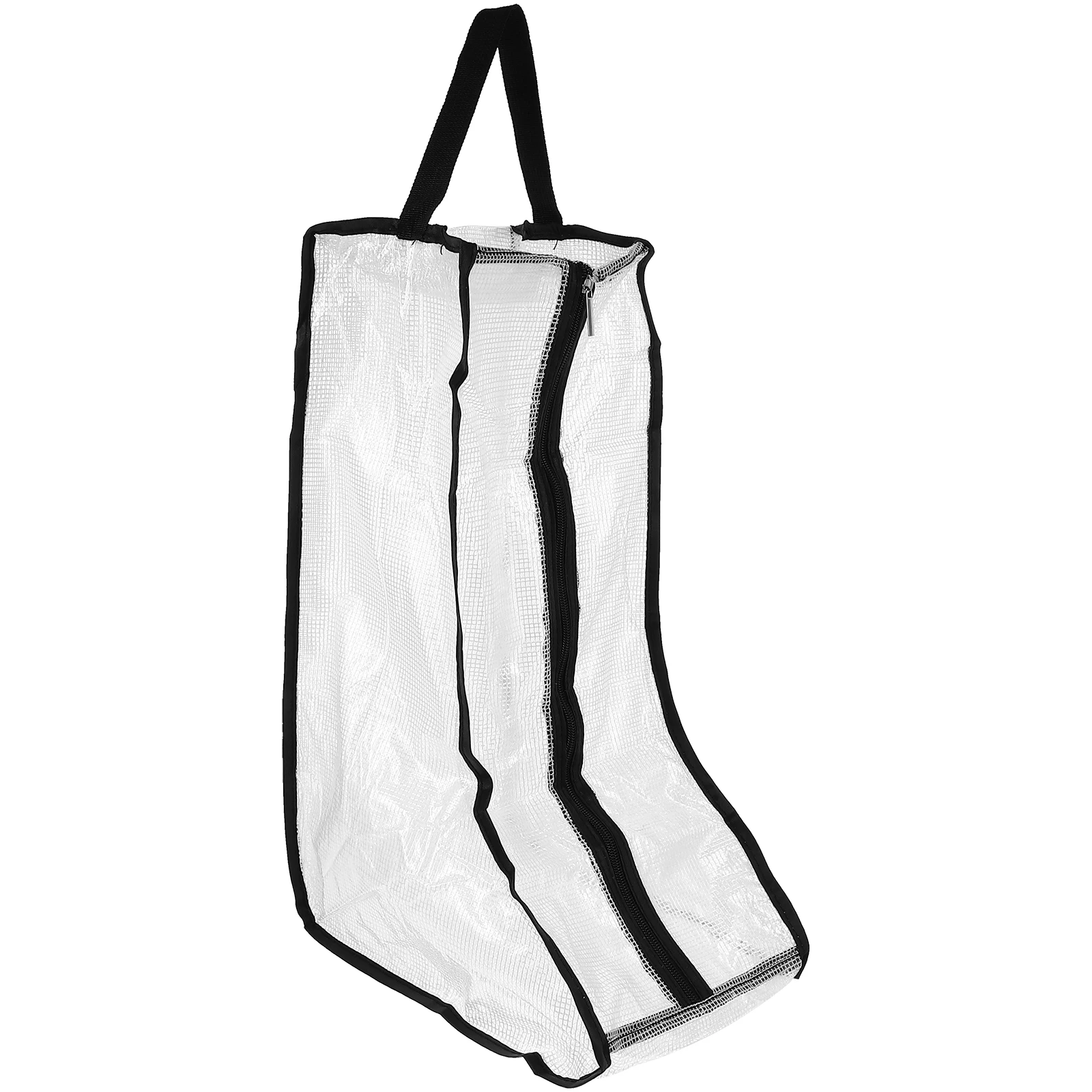 

Boots Storage Bag 28x20x48 Black Large Transparent Protective Case for Long Short Boots Dustproof Travel Shoe Bag Wardrobe