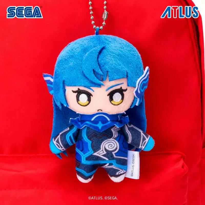 SEGA Atlus Shin Megami Tensei V Vengeance Plush Doll Game Character Keychain Collectible Toy For Anime Game Fans Collection Gift