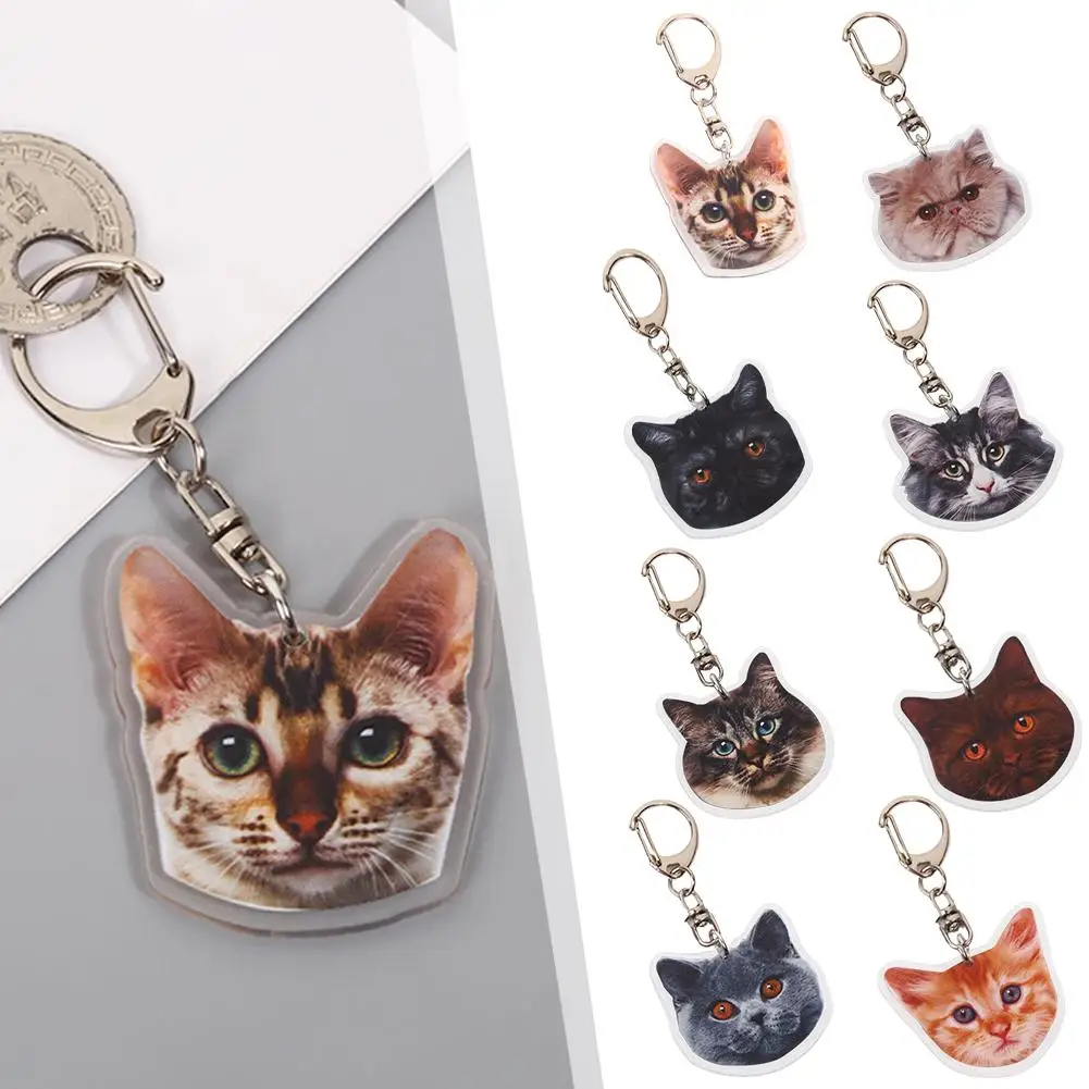 Women's Bag Pendant Cute Keychain For Bags Two Cats Talking Meme Talking Cats Polite Cat Cute Things Cheap Gift For Best Fr X2M9