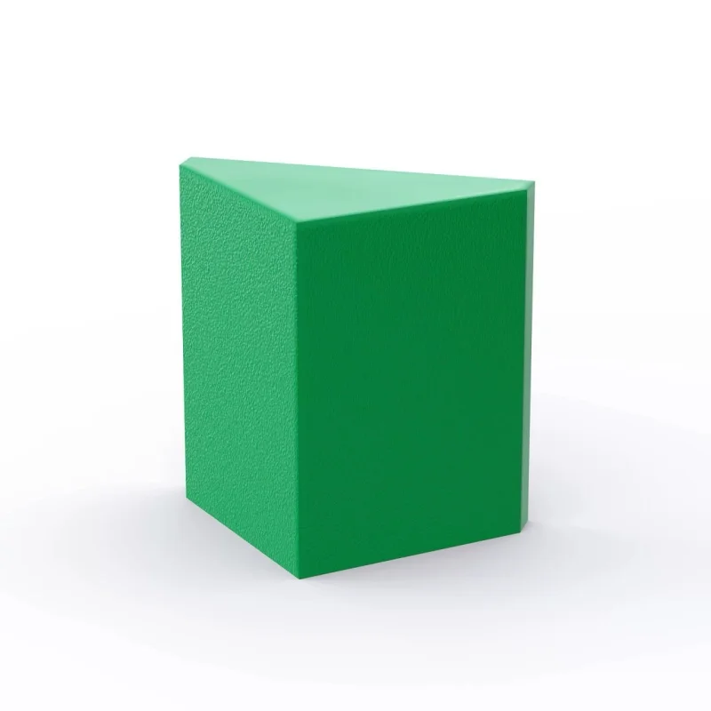 Immagine 7: 10 Pezzi Piastrelle Scanalate 2X2/45 °   Compatibile con Mattoncini Autobloccanti MOC 3043 Rotondi e Angolari, Accessori per Costruzioni e Giocattoli