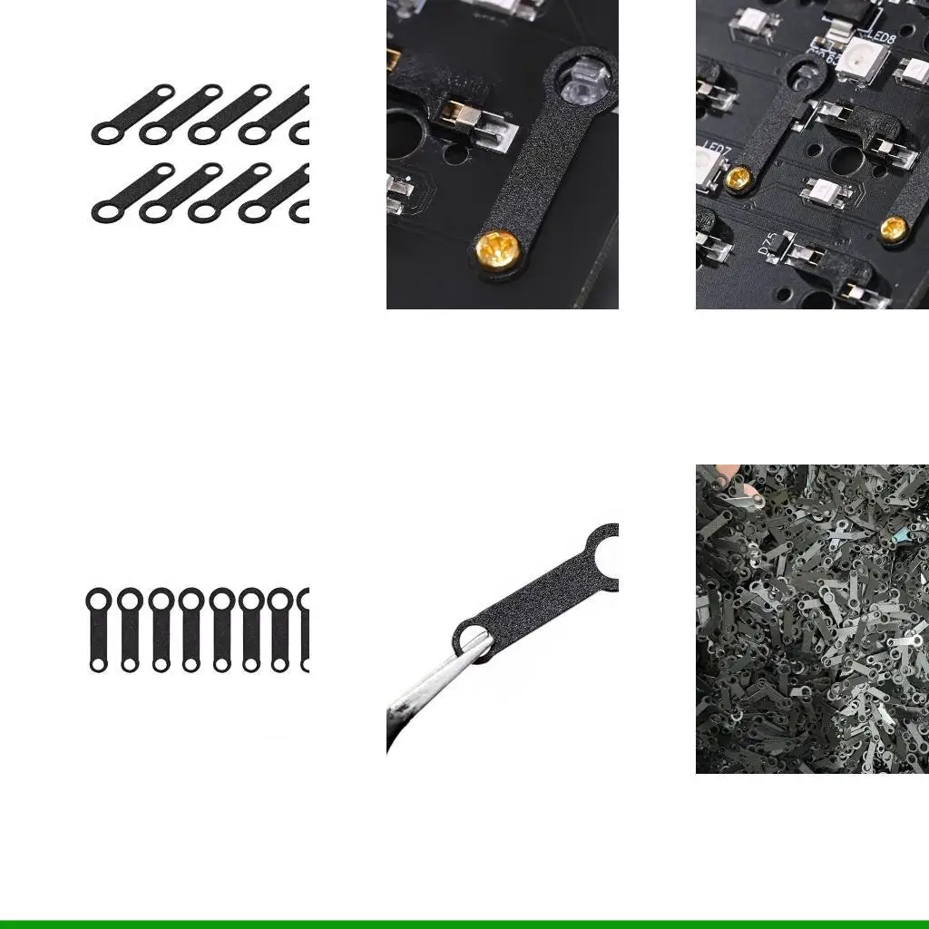 Teclados mecânicos U55c Chaves estabilizadores PCB espessados ​​para melhorar a estabilidade da digitação