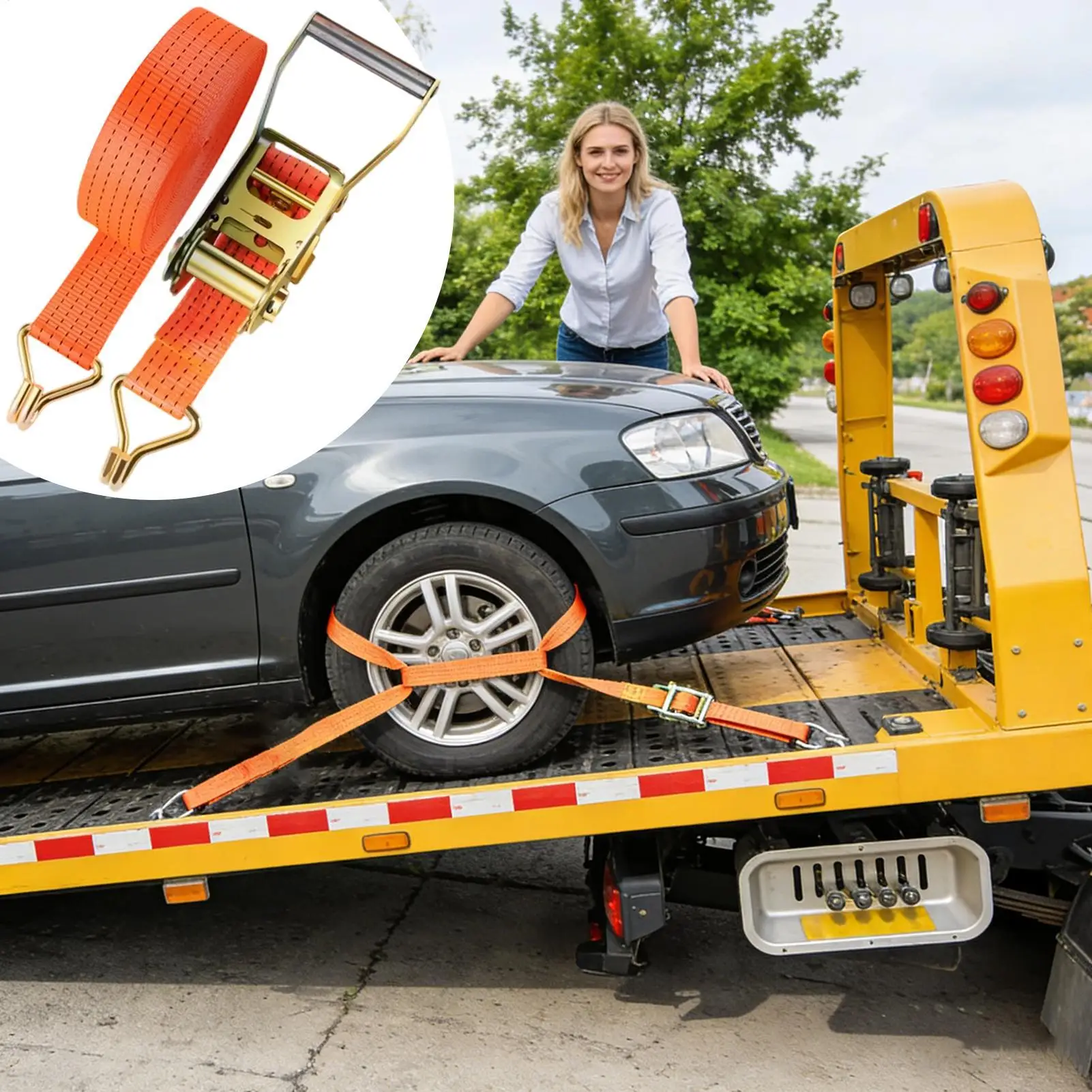 

Ремни-стяжки с храповым механизмом, 4 шт., усиленные, для крепления грузов на автомобилях, фургонах, грузовиках, мотоциклах, велосипедах, лодках, байдарках