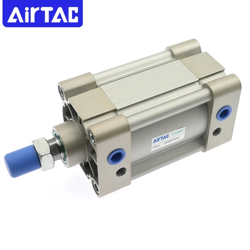 AirTAC JSI32/40/50/63/80/100/125mm Bore 25-1000mm Stroke Standard High Thrust Small Air Pneumatic Cylinder Pinton
