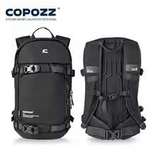 תיק גב לסקי וסנובורד COPOZZ 15L - קל, עמיד וקומפקטי מבד CORDURA