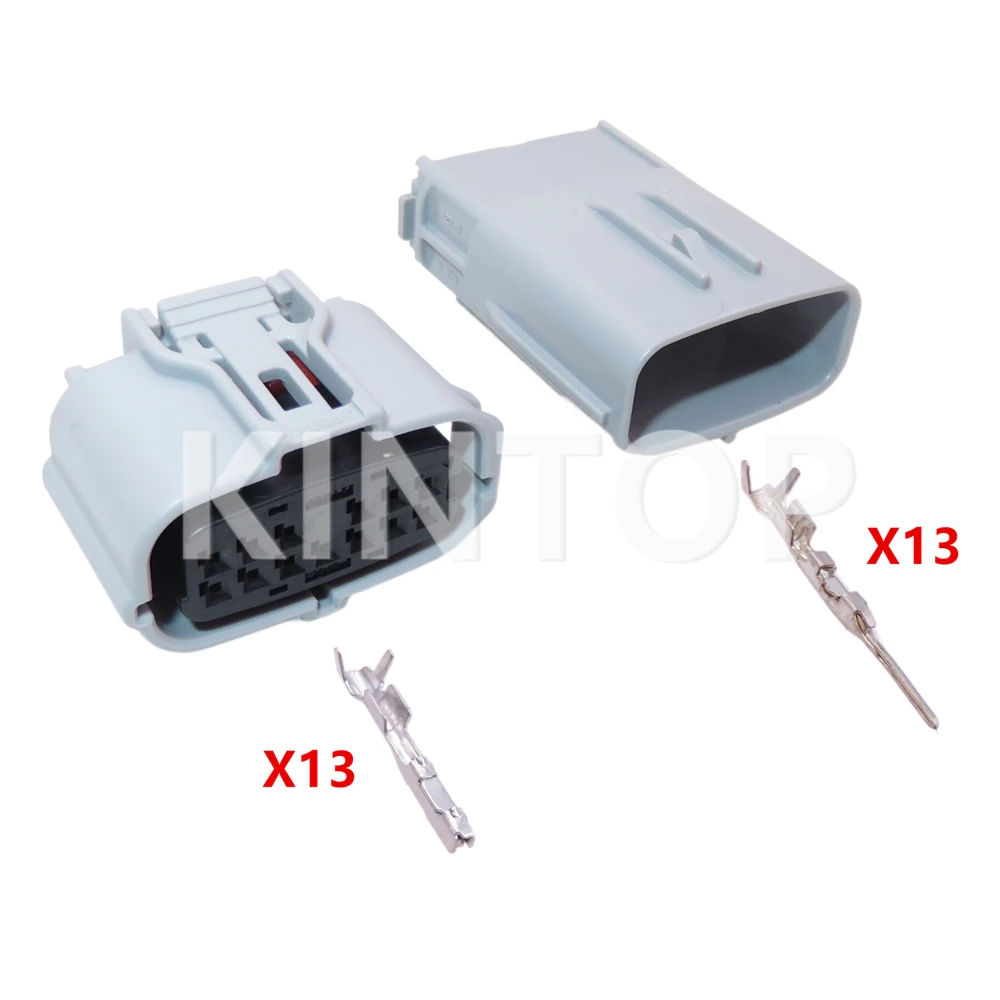 Enchufe de Cable de coche con cables, Conector de carcasa de plástico en miniatura, 13 Pines, 90980-12716, 90980-12326, 6188-4914, 6189-1092, 1 Juego