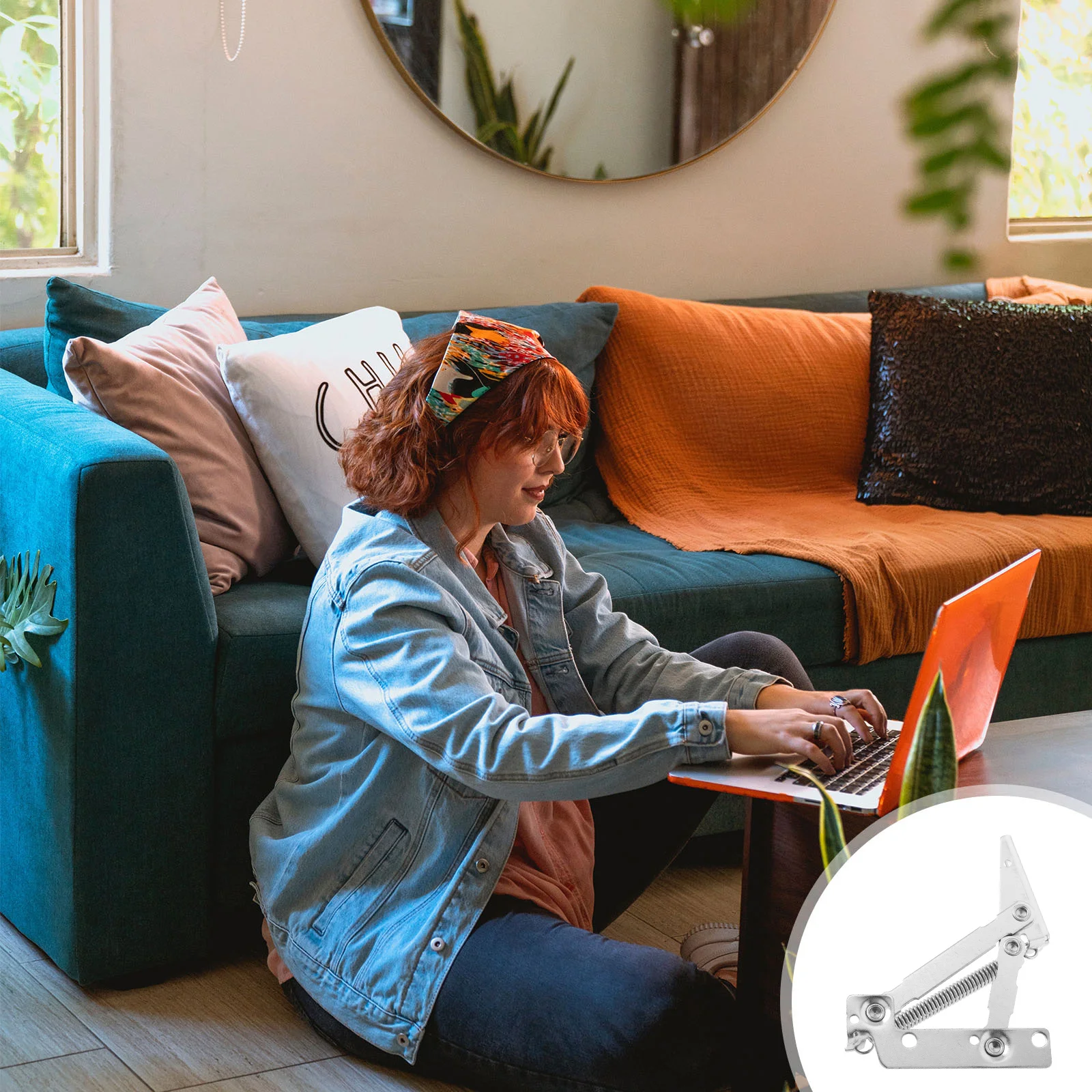 

Sofa Hinge 80-Degree Hinge For Furniture Door Cabinet Cupboard Smooth Stable Replacement Furniture Part