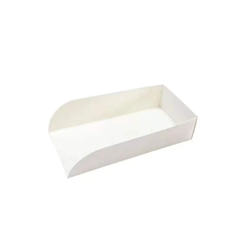 50pcs Mini Hamburger Paper Box Pancake Toast Sandwich Bread Holder Snack Street Food Packaging Boxes Festival Party Supplies