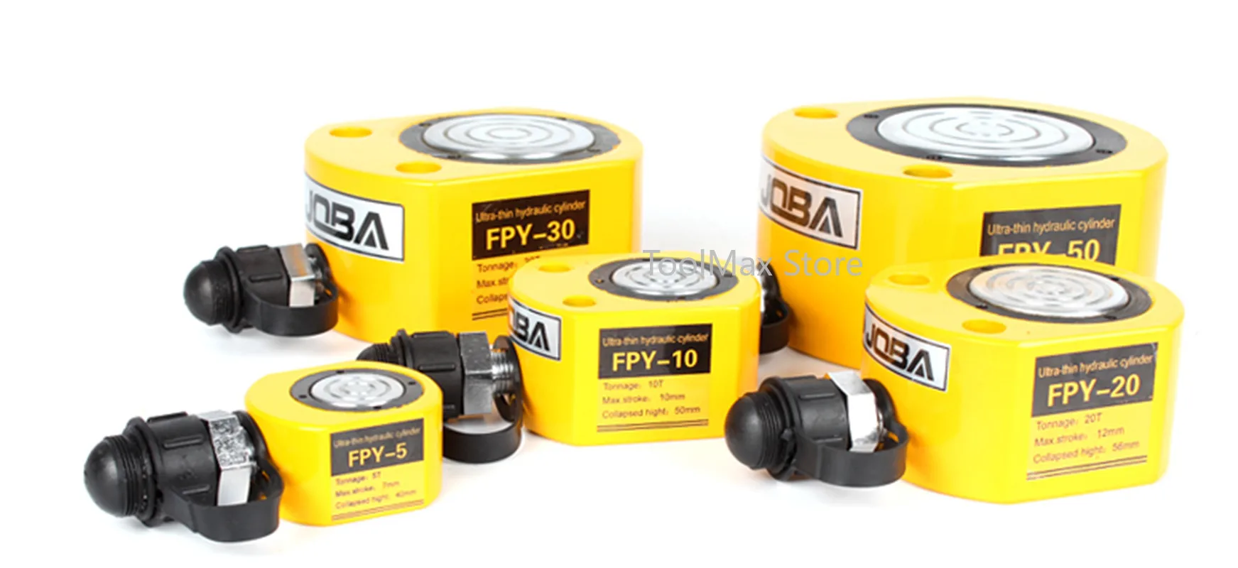 50T 100T رقيقة جدا المحمولة الهيدروليكية رفع جاك منفصلة الهيدروليكية الداعم أسطوانة مائية مضخة أعلى