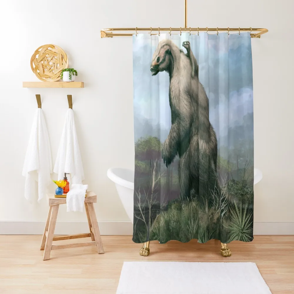 

Megatherium Shower Curtain Shower For Bathroom Cover For Bathrooms Bathroom Shower Set Curtain