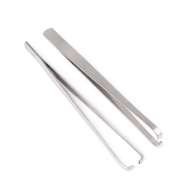 Stainless Tweezers, Fine Pointed Tip For Detailed Work In Watch Jewelry Making