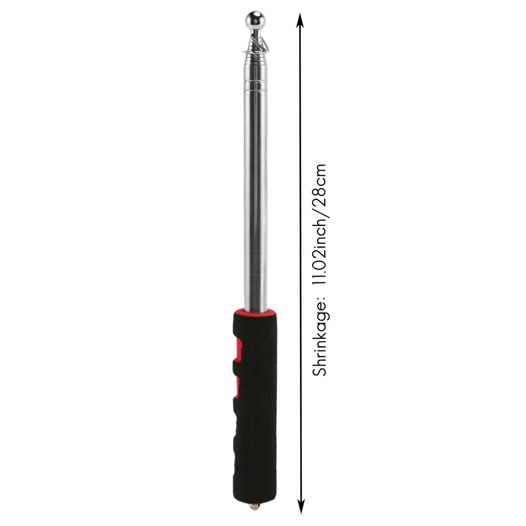 Extendable 2M Portable Telescopic Handheld Flag Pole Tool for Flags windsock