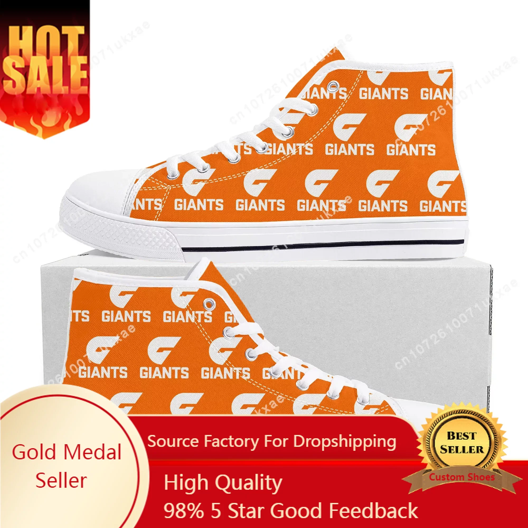 

Greater Western Sydney Australian Football High Top Sneakers Mens Womens Teenager High Quality Canvas Sneaker Shoe Custom Shoes