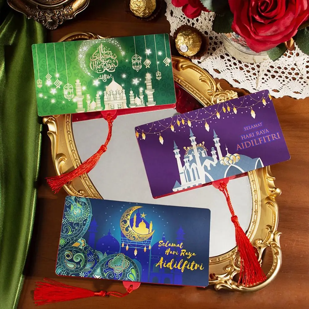 10 فتحات الماليزية السنة الجديدة المال المغلف الحظ حقيبة المال DIY بها بنفسك التعبئة نعمة حقيبة أطيب التمنيات الأحمر جيب هدايا الحفلات