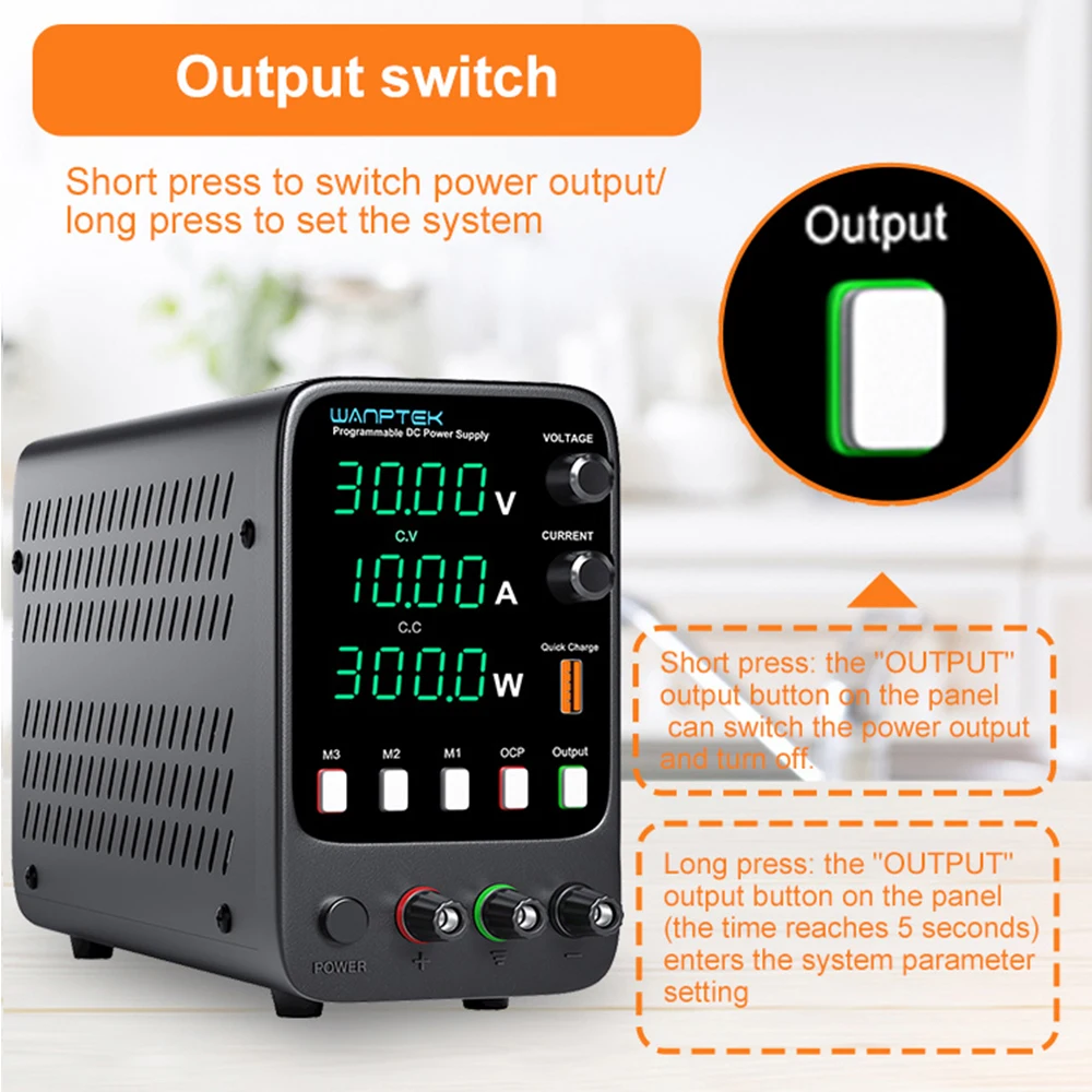 APS1203H 120 فولت 3A تيار مستمر مصدر الطاقة الدقة أربعة الرقمية قابل للتعديل مختبر تحويل مصدر الطاقة لإصلاح الهاتف