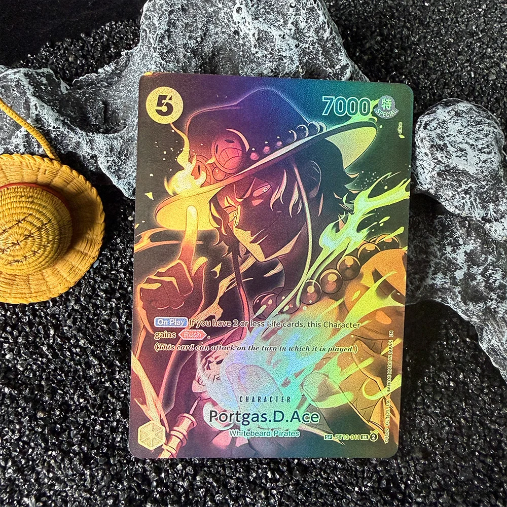DIY Proxy OPCG Card Single Card English Luffy Shanks Law Anime Game Collection Card High Quality Replica Card Gift Trading Card - view 5