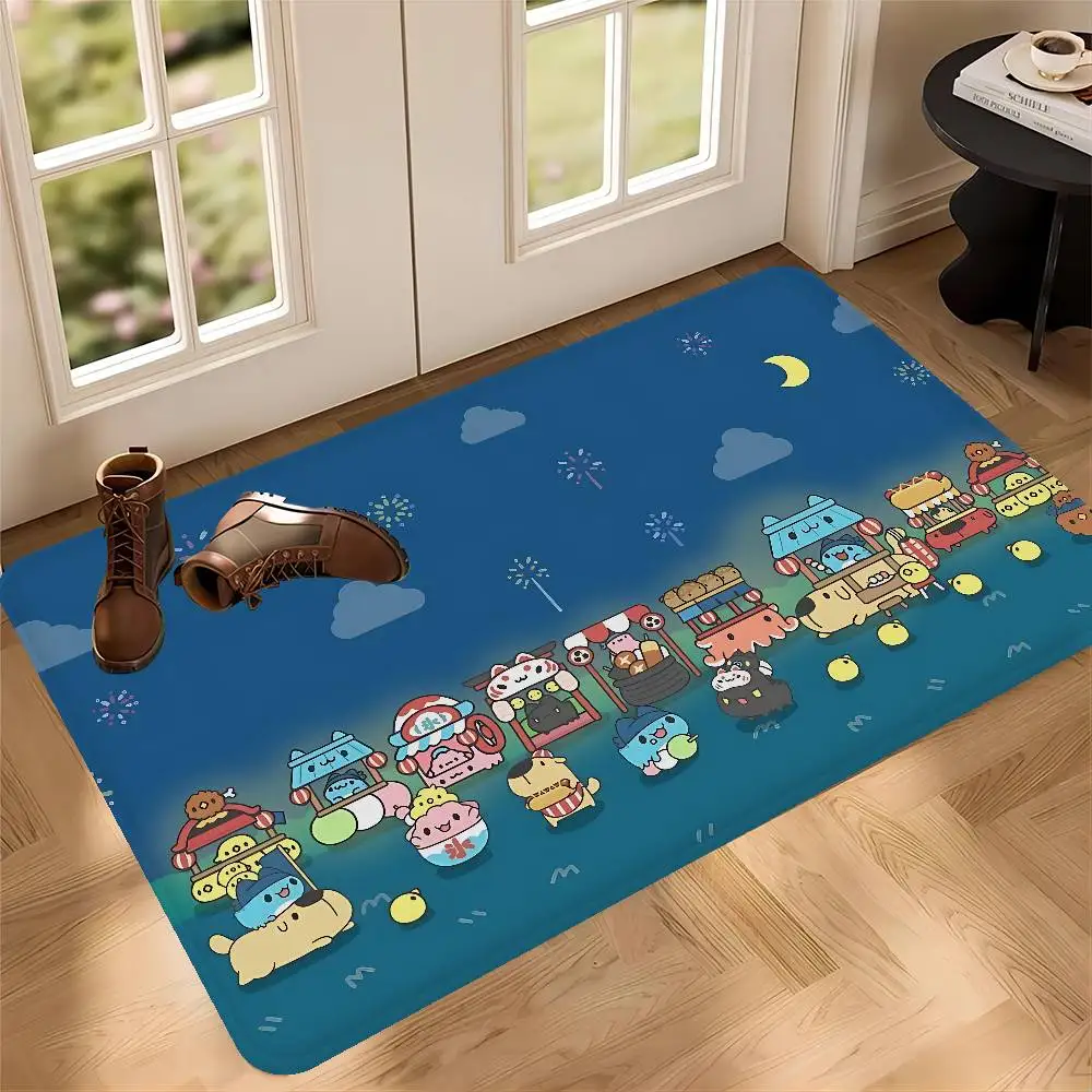 B-Bugcat Door Mat Nordic Style Bedroom Living Room Doormat Home Balcony Anti-Slip Alfombra
