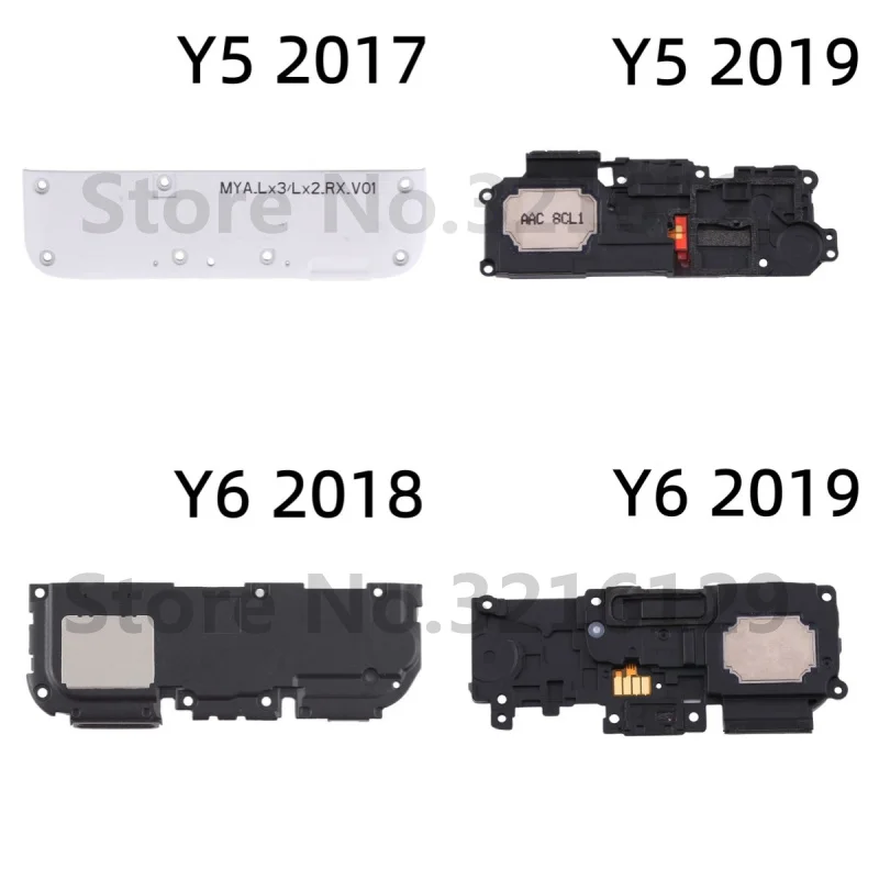 Original For Huawei Y5 Y6 Y6s Y6p Y7 Prime Pro 2017 2018 2019 2020 Loud Speaker Bottom Sound Buzzer Ringer Flex Cable Parts