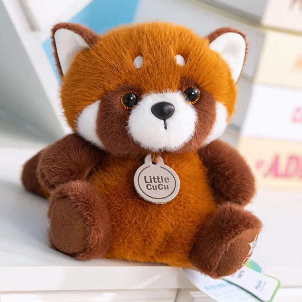 سطح المكتب الديكور أرنب أفخم الراكون دمية الكلب لطيف الباندا ألعاب من نسيج مخملي البطريق لينة القط الأسود أفخم دمية الاطفال هدايا العيد #4