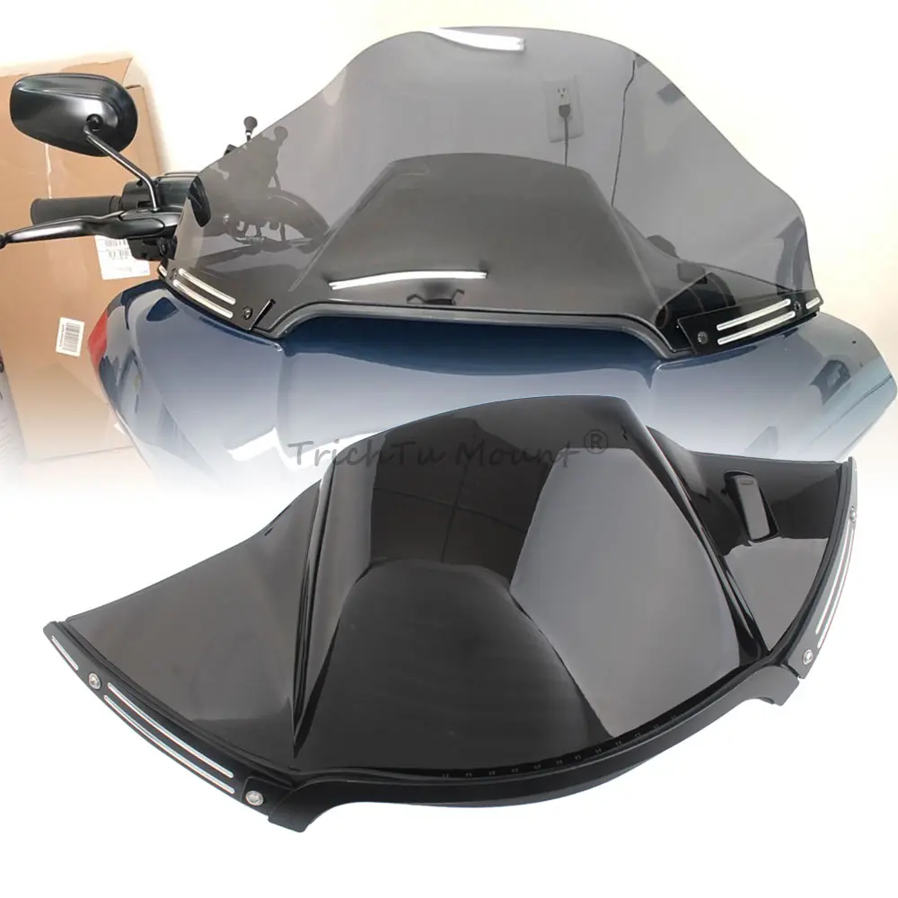 Motorcycle Inner Fairing Air Duct Kit ABS Adjustable For Harley Road Glide Limited FLTRK 2020-2024 Parts