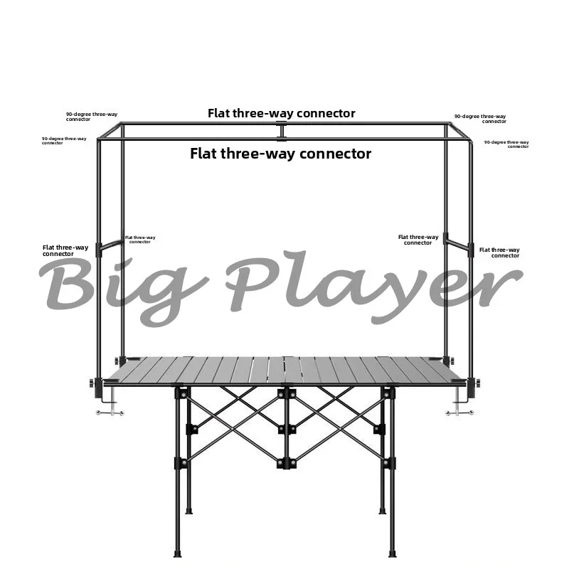 

Portable Cam Car Top Sunade Tent Stall Wagon Height Portable Pulling Car Small Cart Stall Sunade Tent Outdoor Travel