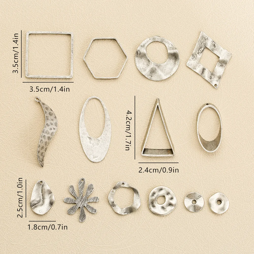 إكسسوارات المجوهرات التي تصنعها بنفسك: قلائد هندسية بيضاوية الشكل وأساور وأقراط وإكسسوارات مجوهرات مصنوعة يدويًا