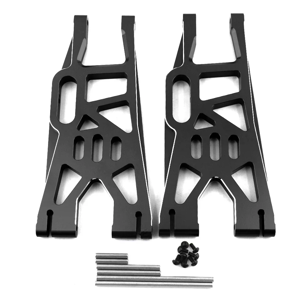 Brazo de suspensión inferior trasero delantero de Metal, 2 uds., para 1/5 Traxxas x-maxx Xmaxx 6S 8S RC Monster Truck, piezas de mejora, accesorios