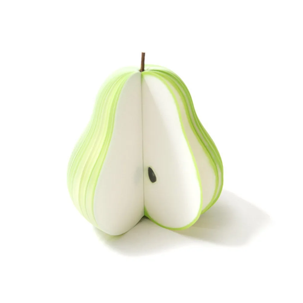 

6Pcs Fruit Self-Adhesive Paper Pads Removable Reusable Memo Pads for Home Office School Study Revision Reminder