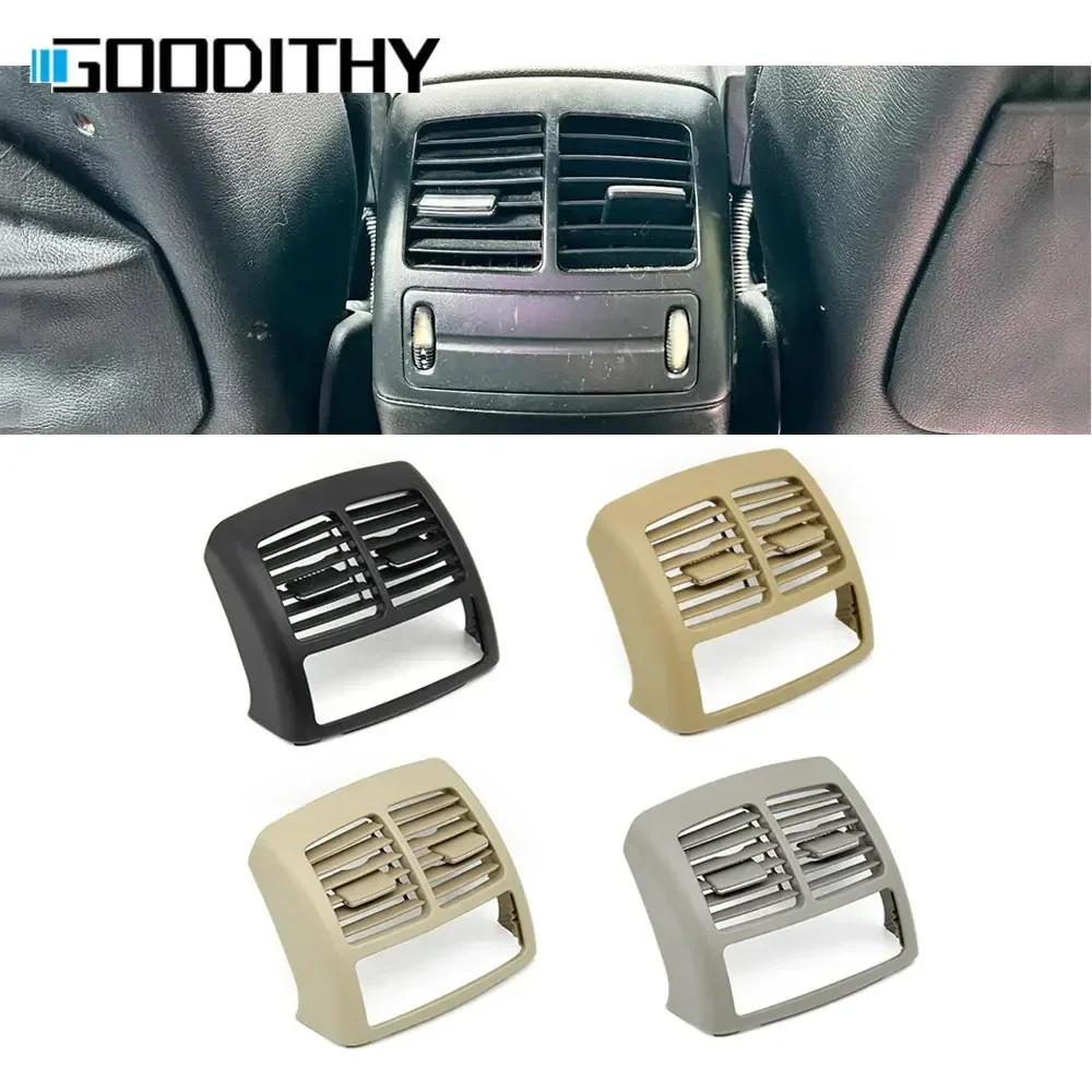 For Mercedes Benz E Class W211 Rear Center Air Conditioning Vent Outlet Grille Cover Trim AC Rolling Wheels E200 E230 E300 E350