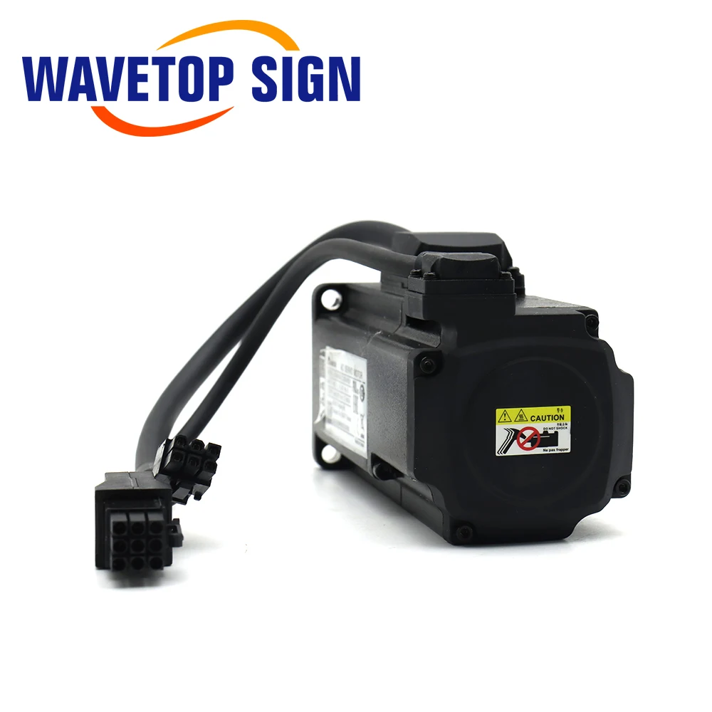 WaveTopSign Delta B3 200W AC Servo Motor Kits 3000RPM 0.64N.m ASD-B3-0221-L + ECM-B3M-C20602RS1/SS1 Replaces B2 Series 200W